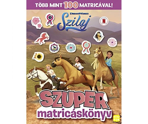 Móra: Spirit - Carte cu super abțibilduri - Cu peste 100 de abțibilduri!
