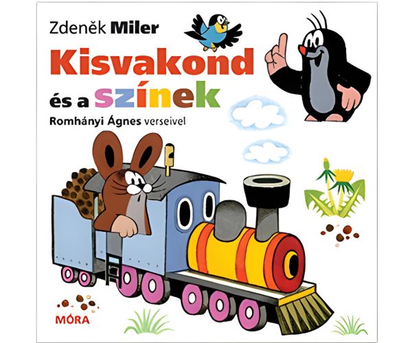 Móra: Zdeněk Miler și Romhányi Ágnes - Carticica cu versuri despre culori cu Krtek