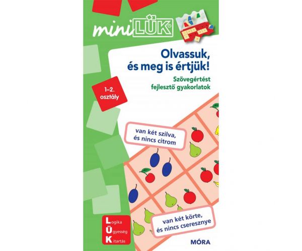Móra: miniLÜK Citim și înțelegem! - Exerciții pentru dezvoltarea înțelegerii textului