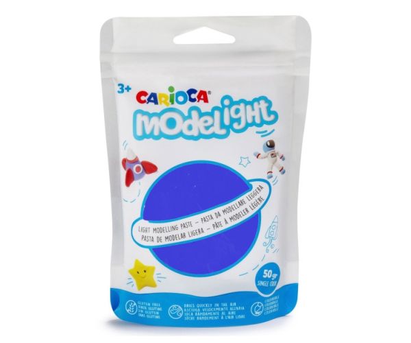 Modelight 50g plastilină albastră - Carioca