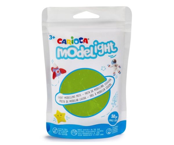 Modelight 50g plastilină verde deschis - Carioca