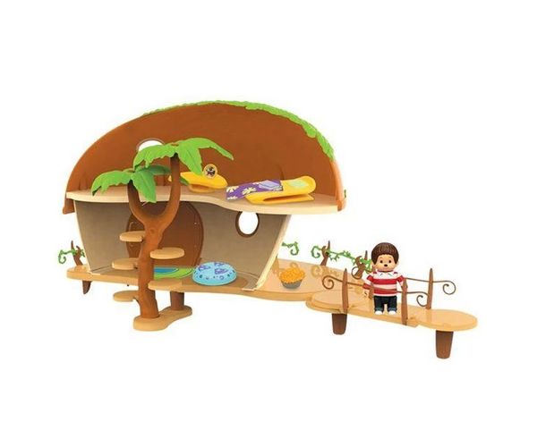 Monchhichi Kauri háza játékszett