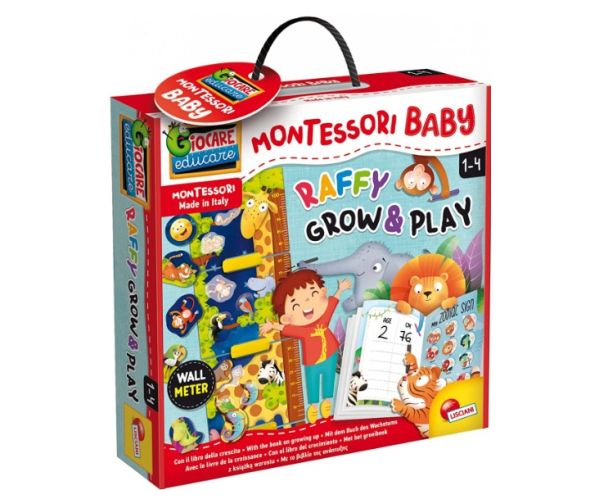 Montessori Baby: Altimetru de girafă