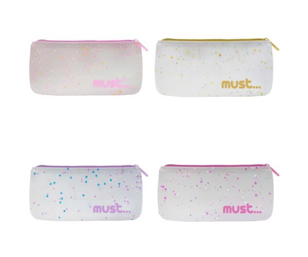 Must: Penar din silicon cu design Confetti, disponibil în patru variante, 20x10cm