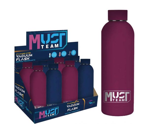 Must: Sticlă termos din oțel inoxidabil în două variante, 500ml