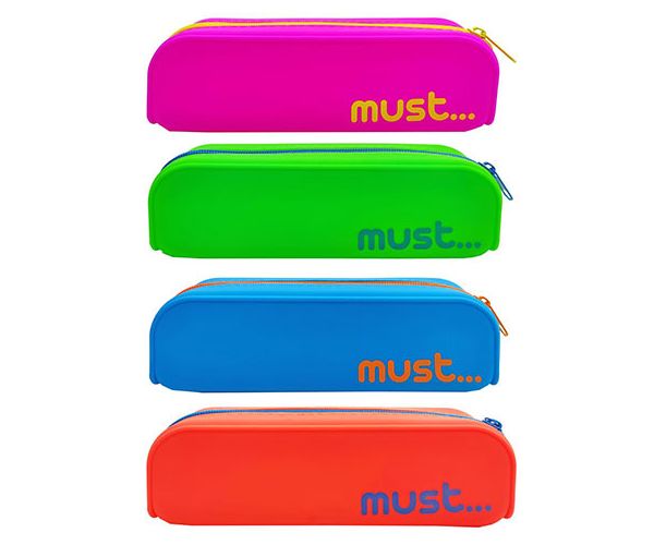 Must... Focus Neon szilikon tolltartó négyféle változatban