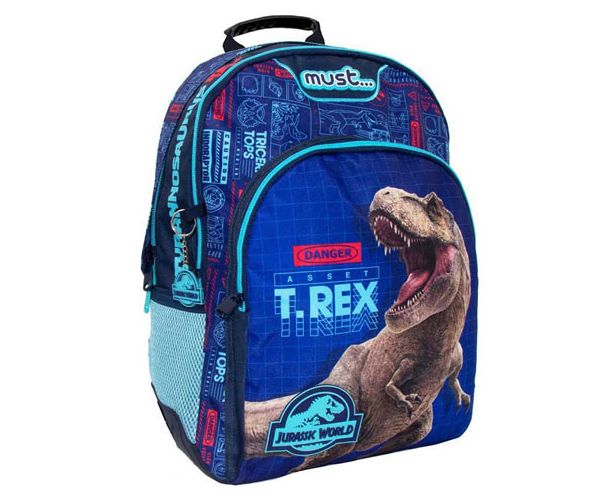 Must... Jurassic World T-Rex rucsac, ghiozdan 33x16x45cm