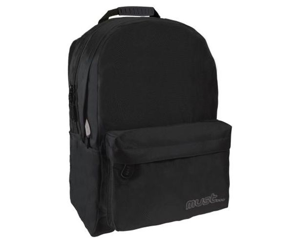 Must: Moon Jeans negru rucsac, ghiozdan 32x19x42cm