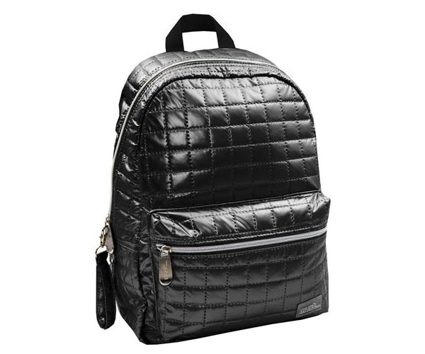 Must... Pearl negru rucsac, ghiozdan 26x14x36cm