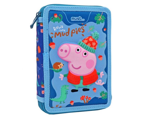 Must... Peppa malac Zsoli töltött emeletes tolltartó