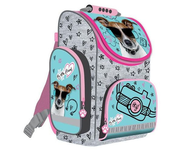 My Little Friend: Câine ghiozdan ergonomic, rucsac 35,5x27,5x16cm