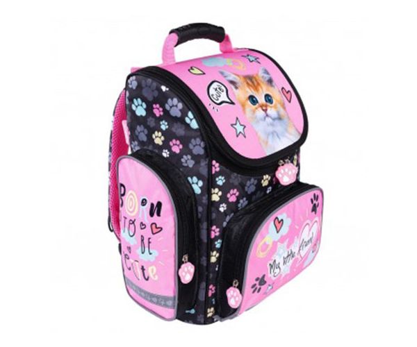 My little friend Cute pisică pink rucsac 35,5x27,5x16cm