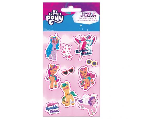 My Little Pony set autocolant autoadeziv 8x12cm foi 5 bucăți