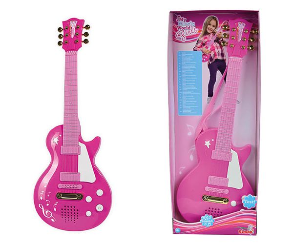 My Music World: Lány rock gitár - Simba Toys