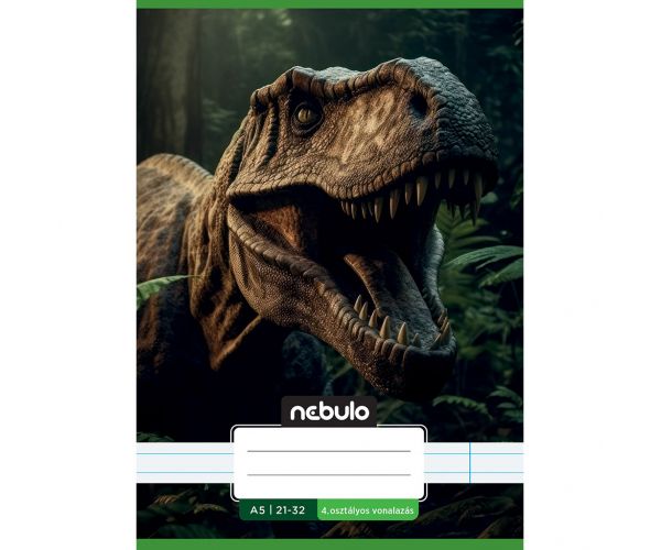Nebulo: Caiet dictando clasa a 4-a cu model T-Rex A/5 21-32