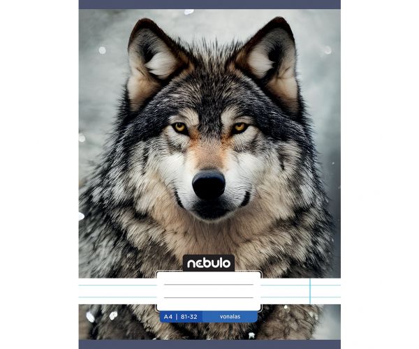 Nebulo: Caiet dictando cu model de lup 81-32 A/4