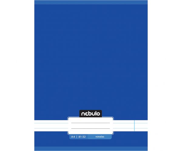 Nebulo: Caiet dictando cu spirație, culoare albastru ocean, 81-32 A/4