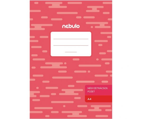 Nebulo: Caiet pătrățat, capsat, A4