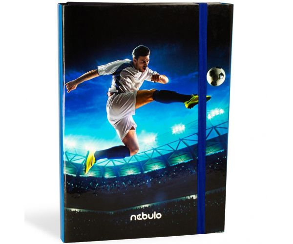 Nebulo: Cutie pentru caiete, format A4, fotbal bombă