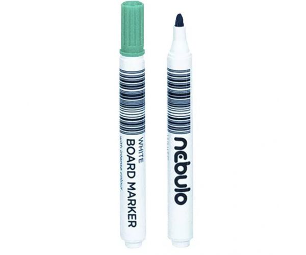 Nebulo: Marker pentru tablă cu vârf conic, culoare verde