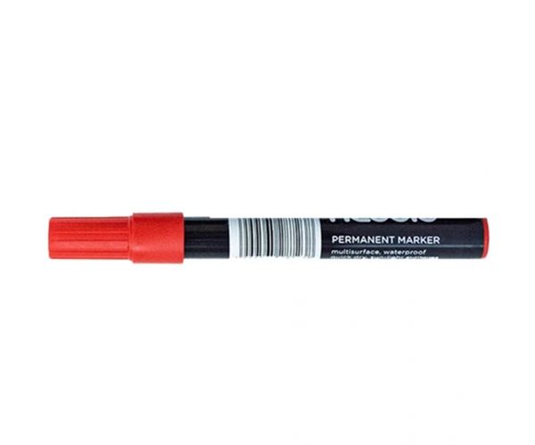 Nebulo: Marker permanent roșu, vârf conic - 233-S