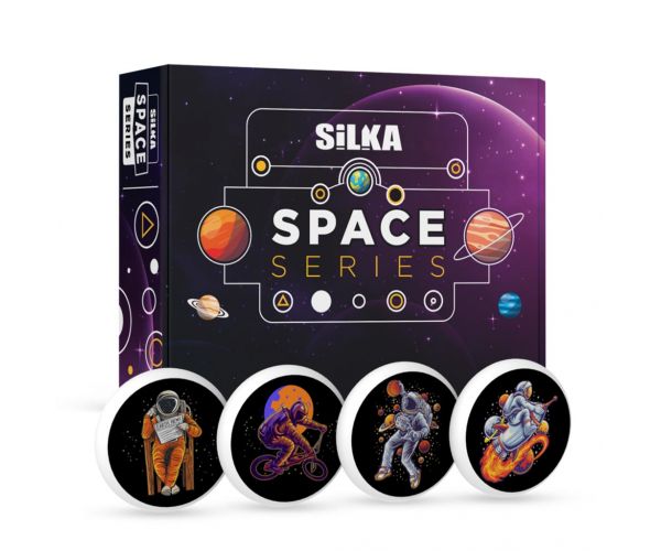 Nebulo: Radieră Silka - cu model de astronaut 1 buc.