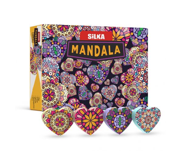 Nebulo: Radieră Silka - model mandala 1buc