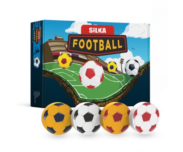Nebulo: Radieră Silka - model minge de fotbal 1buc