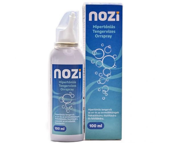 Nebulo: Spray nazal cu apă de mare hipertonică Nozi 100ml