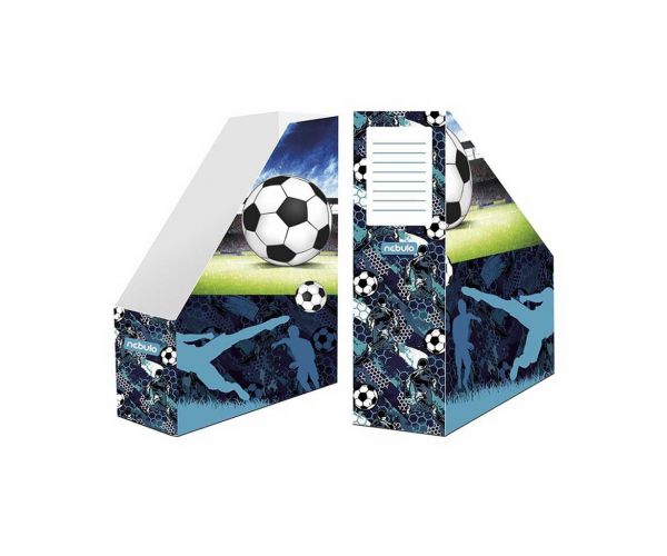 Nebulo: husă pentru documente din hârtie, pliabilă, cu model de fotbal