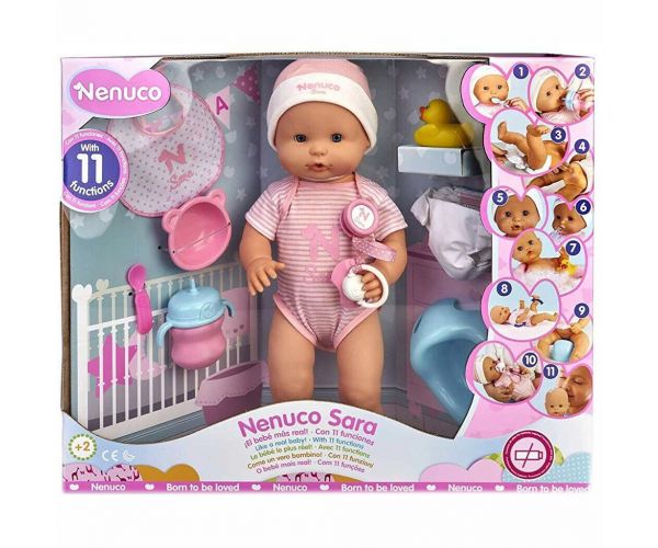 Nenuco: Sara, papusa interactiva cu accesorii