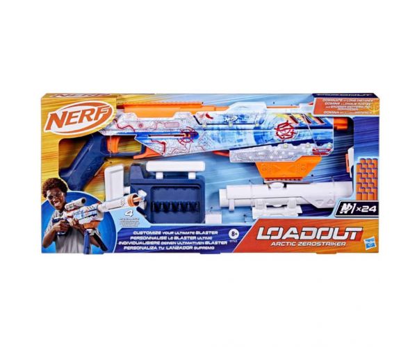 Nerf: Loadout Arctic Zerostriker lansator de burete – Hasbro