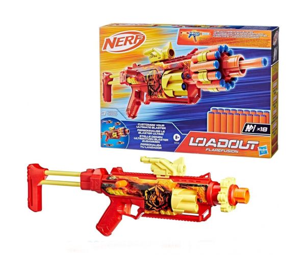 Nerf: Loadout Flarefusion - armă cu proiectile din spumă - Hasbro