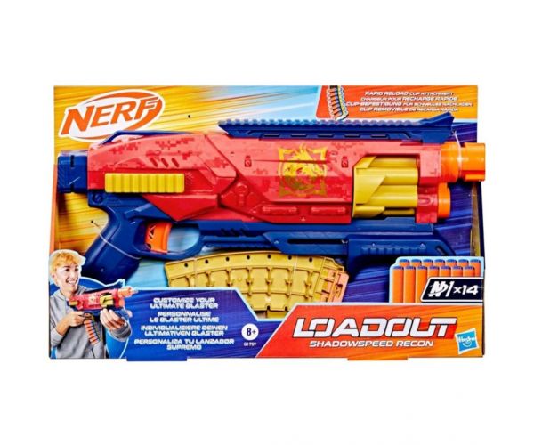 Nerf: Loadout Shadowspeed Recon lansator de burete – Hasbro