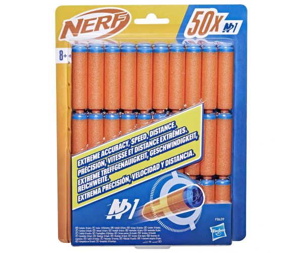 Nerf: N-Series: Set de reîncărcare cu 50 de proiectile din spumă - Hasbro