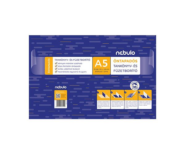 Nebulo: copertă A5 10 bucăți autoadeziv simplu
