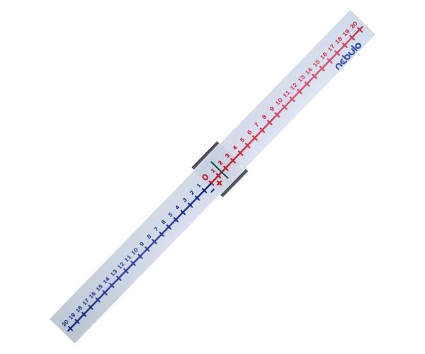Nebulo: Linie numerică din plastic