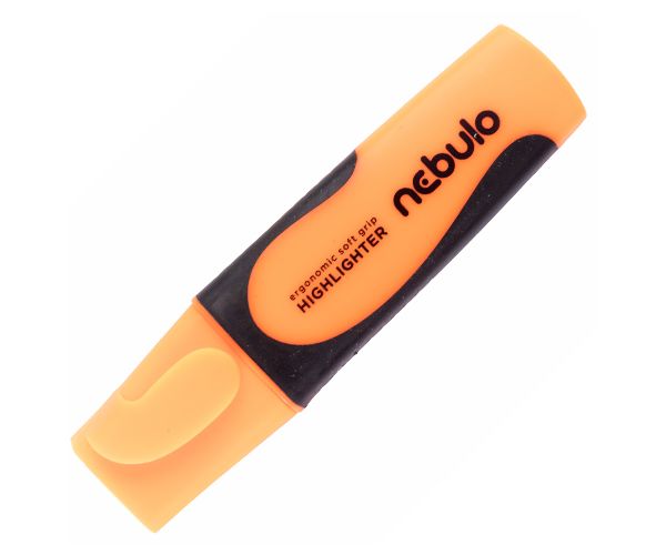 Nebulo: Neon portocaliu culoare textliner 1 bucată