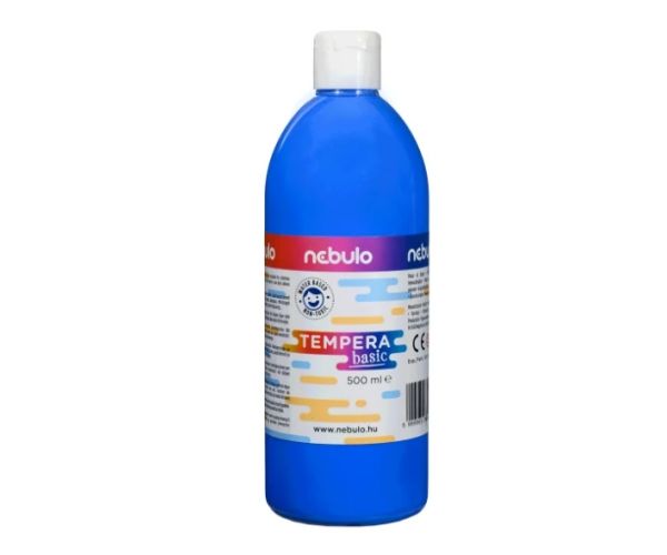 Nebulo: tempera lichidă albastru deschis în sticlă de 500ml