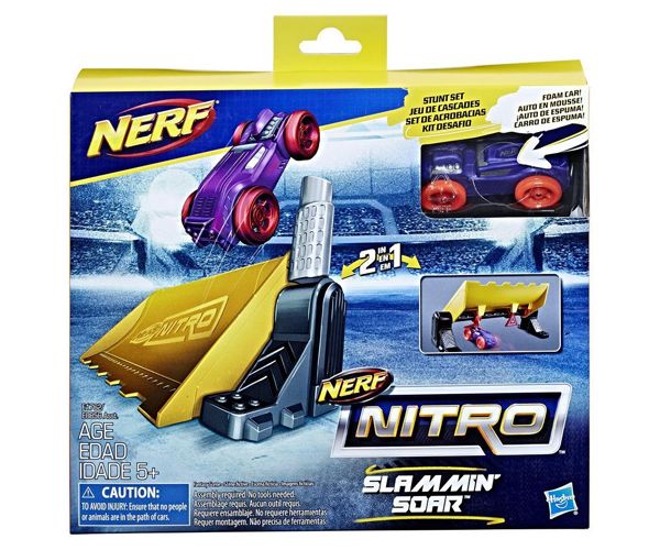 Nerf Nitro: Slammin’ Soar kaszkadőr szivacs kisautó - Hasbro