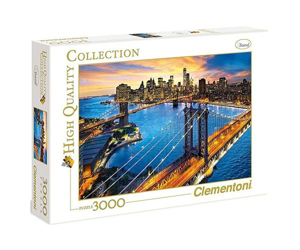 New York HQC puzzle 3000 bucăți - Clementoni