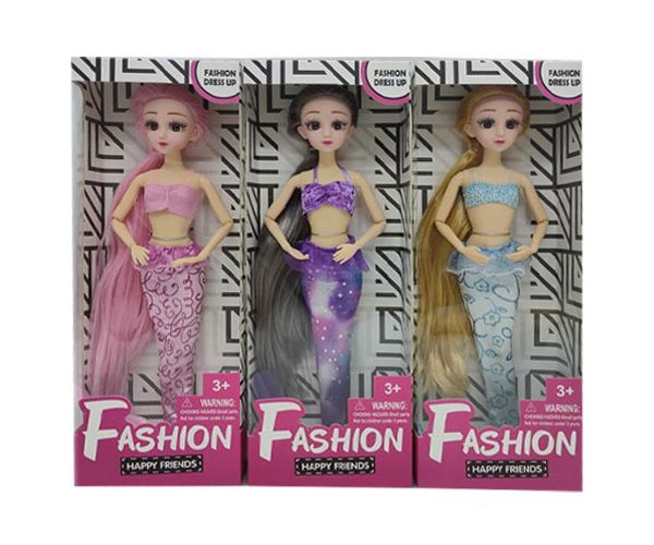 Nicky: Happy Friends sirenă păpușă de modă mai multe variante