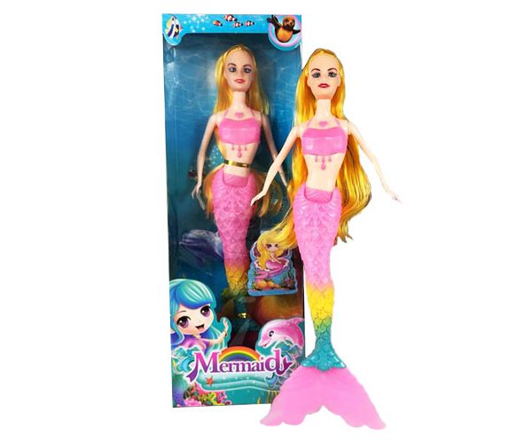 Nicky sirenă păpușă simpatică 34cm
