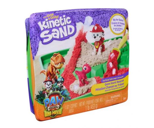 Nisip Kinetic: Set de joacă cu plastilină cu nisip Patrula Cățelușilor Marshall - Spin Master