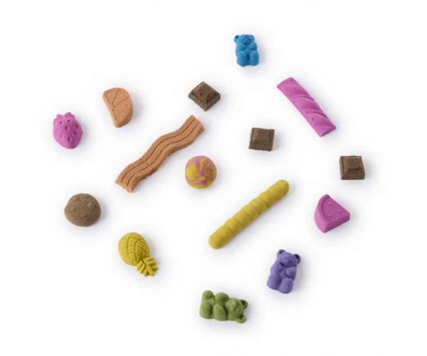 Nisip Kinetic: Set de plastilină de nisip Stația Dulciurilor - Spin Master