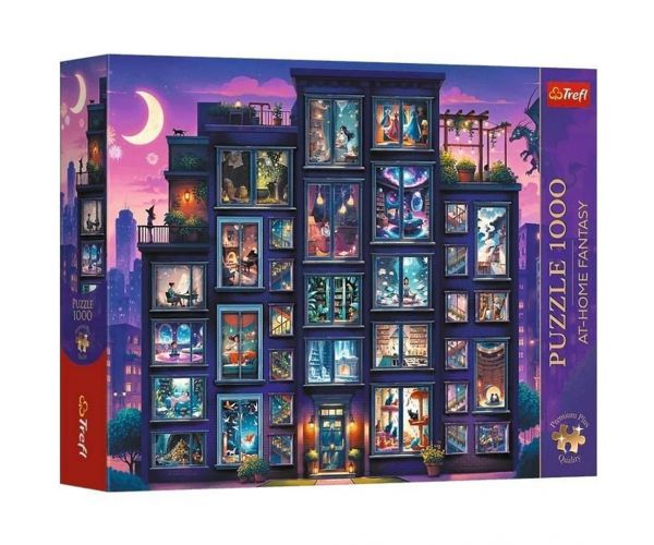 Noapte plină de povești Premium Plus, puzzle de 1000 de piese - Trefl