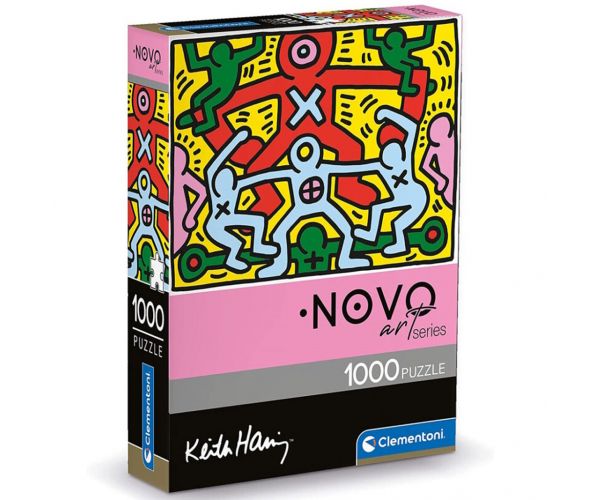 Novo Art: Keith Haring - Cím nélküli festmény 1000 db-os puzzle - Clementoni