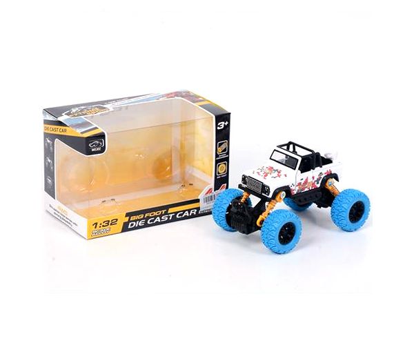 Off-Road mașină jeep albă 1/32