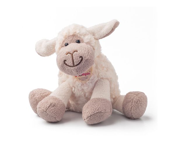 Olivia ülő plüss bárány 16cm