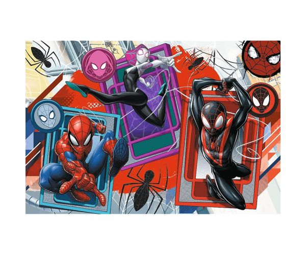 Omul-Păianjen: Înspre Spider-Verse puzzle maxi de 24 de piese - Trefl